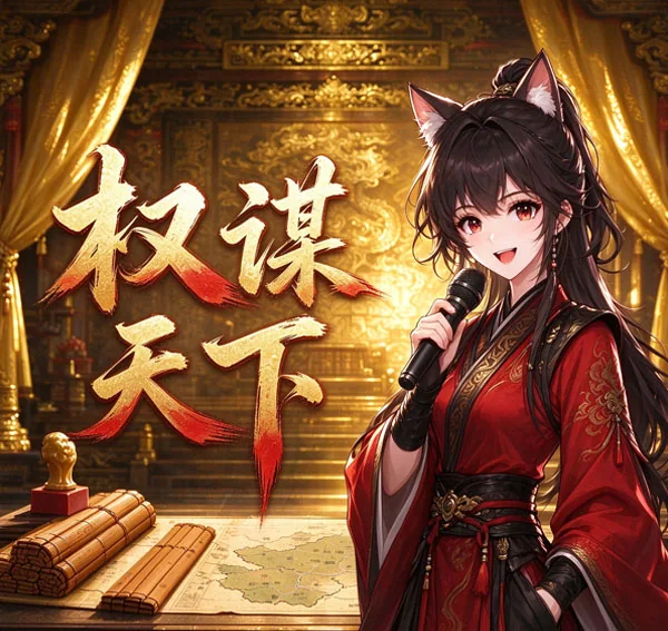 腐竹FM古风故事题材插画